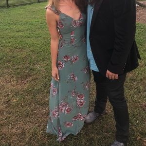 Formal boho maxi dress